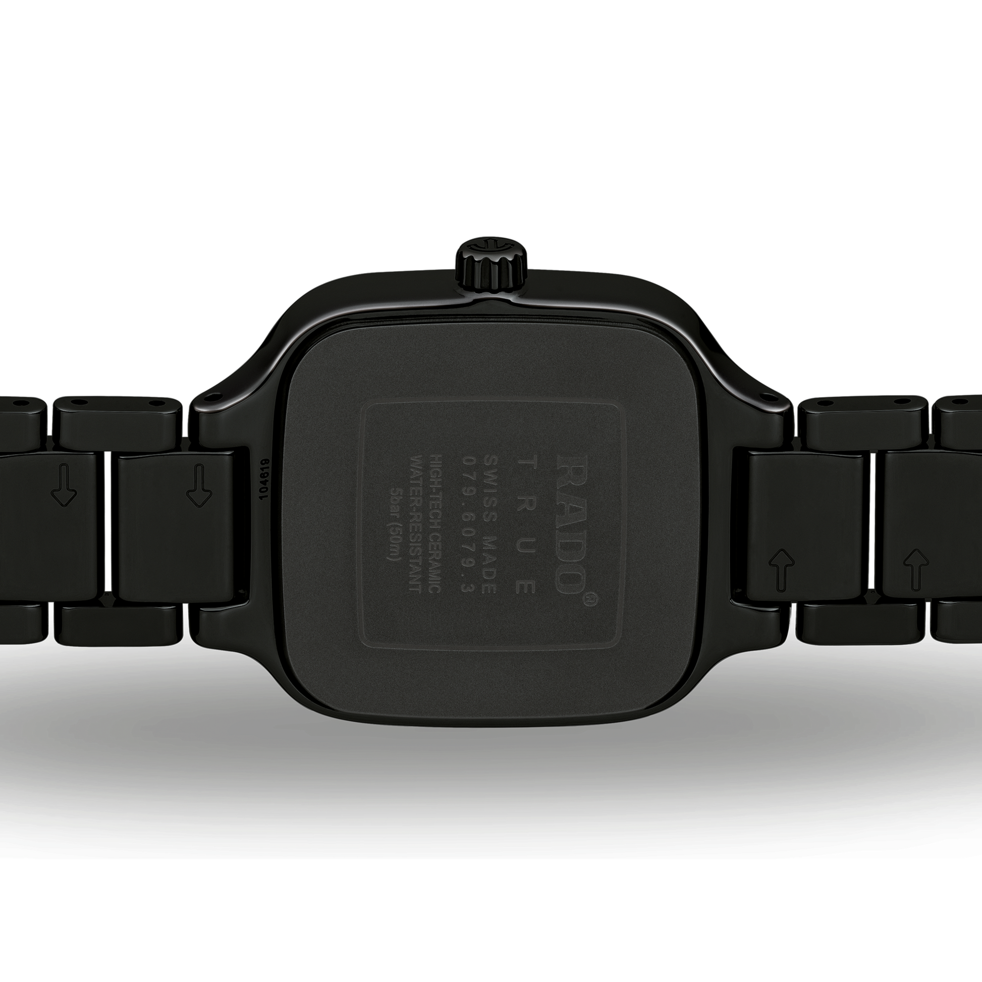 Rado True Square High-tech Ceramic Women Watch - Kamal Watch Company