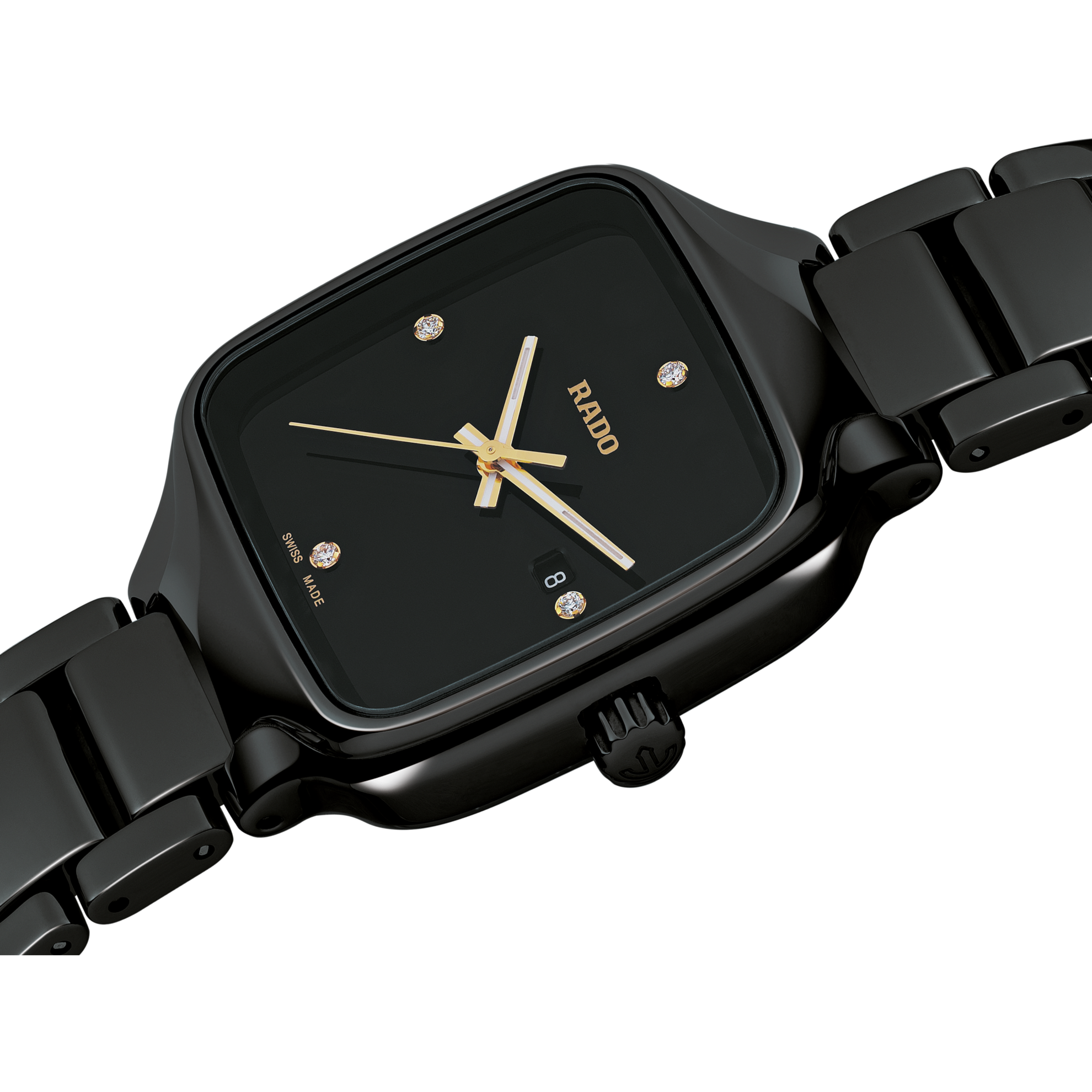 Black square watch 2025