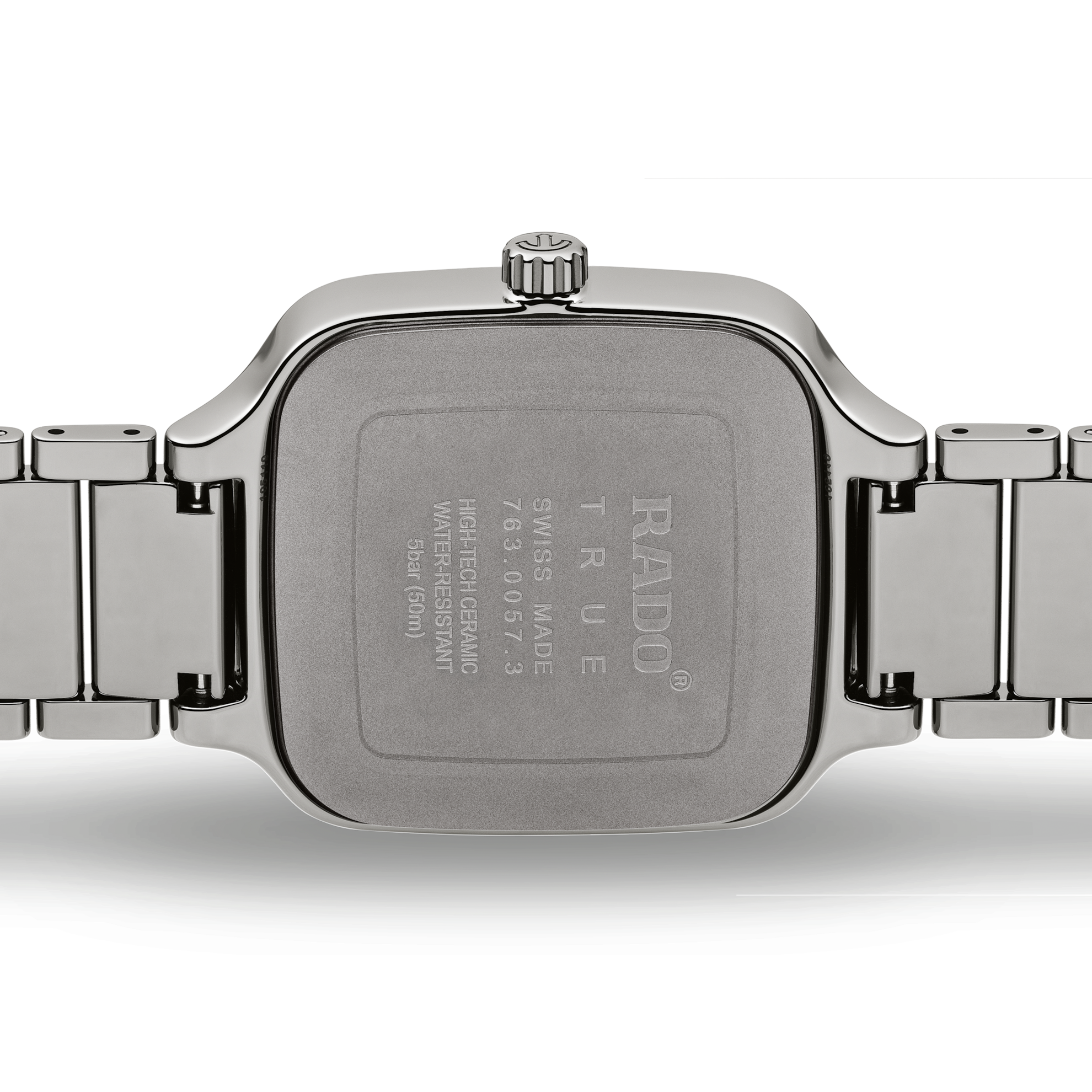 Rado True Square Automatic Ceramic Unisex Watch - Kamal Watch Company