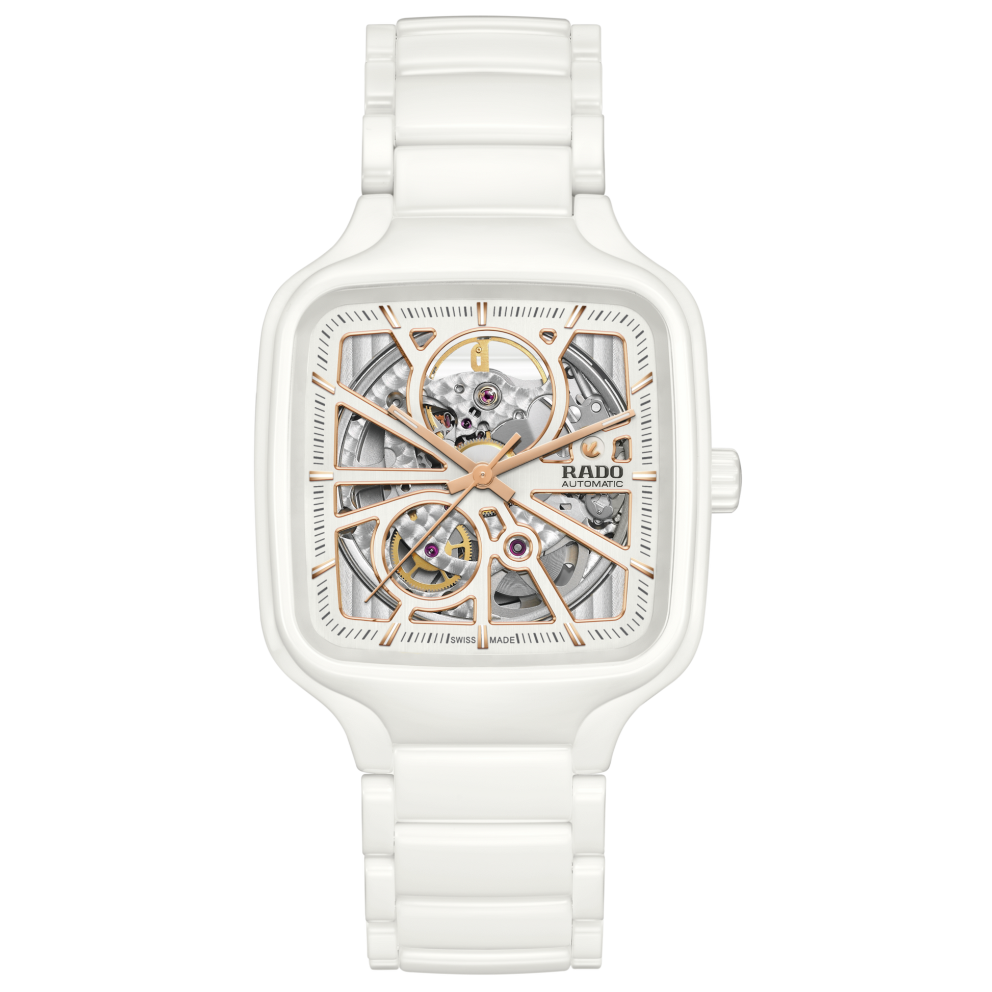 RADO True Square Automatic Open Heart R27073012 - Kamal Watch Company