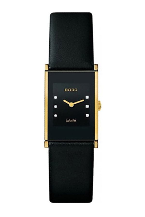 Rado Integral Quartz Diamond Black Dial Women's Watch - Kamal Watch Company