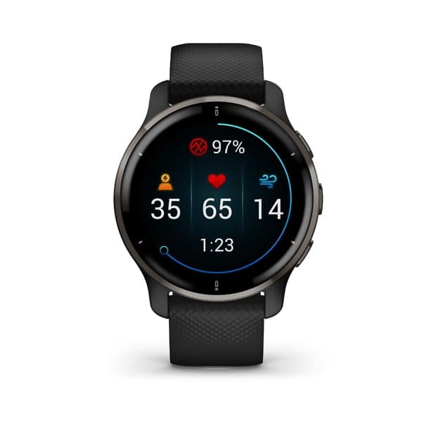 GARMIN Venu 2 Plus 010-02496-51 BLACK - Kamal Watch Company