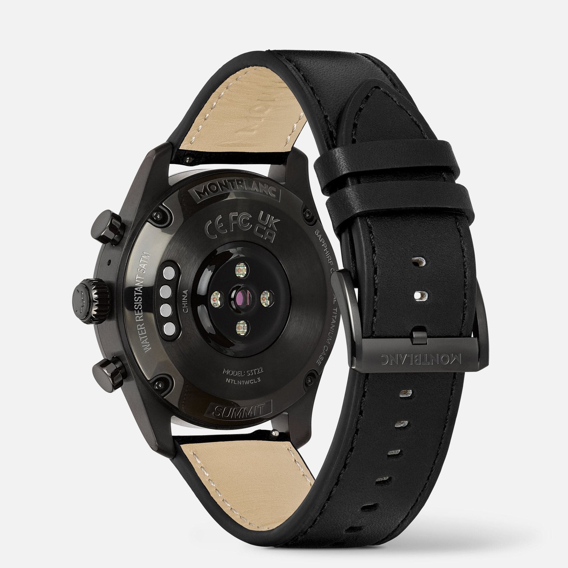 Montblanc Summit 3 Smartwatch - Black Titanium MB129267 - Kamal Watch Company