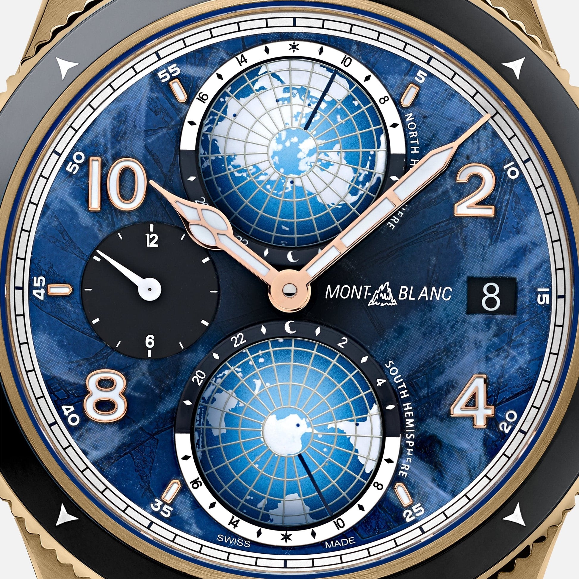 Montblanc 1858 Geosphere 0 Oxygen Limited Edition - 1786 pieces MB129415 - Kamal Watch Company