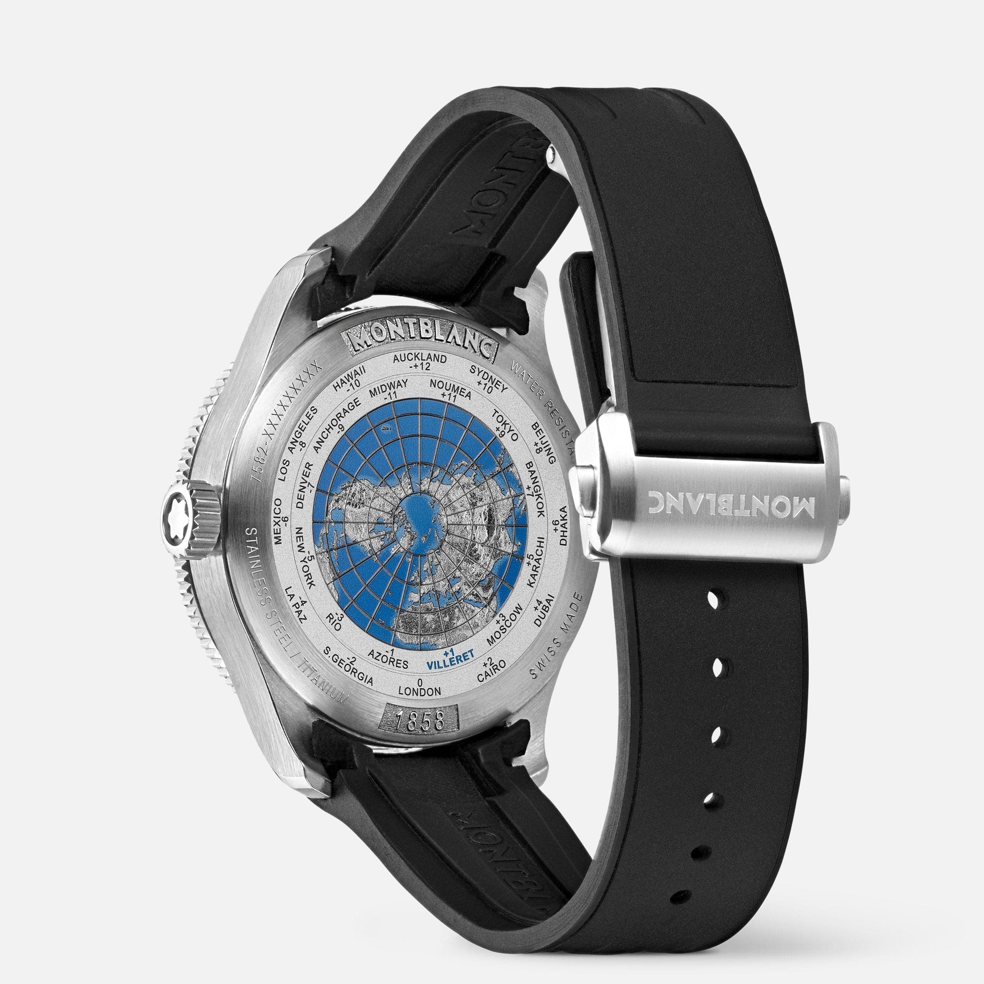 Montblanc 1858 GMT MB129766 - Kamal Watch Company