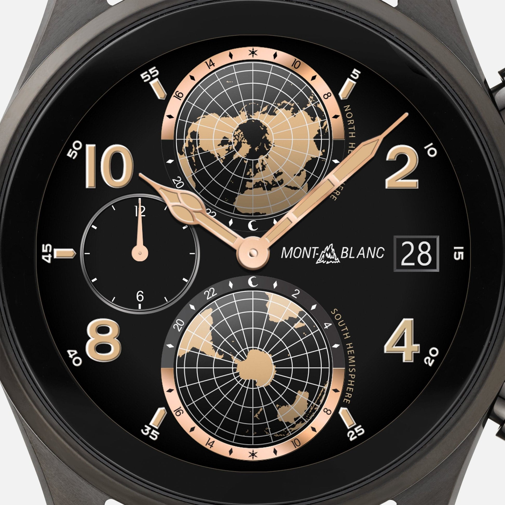 Montblanc Summit 3 Smartwatch - Black Titanium MB129267 - Kamal Watch Company