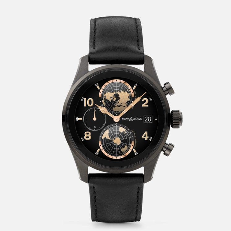 Montblanc Summit 3 Smartwatch - Black Titanium MB129267 - Kamal Watch Company