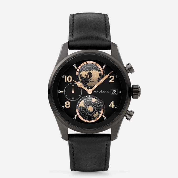 Montblanc Summit 3 Smartwatch - Black Titanium MB129267 - Kamal Watch Company