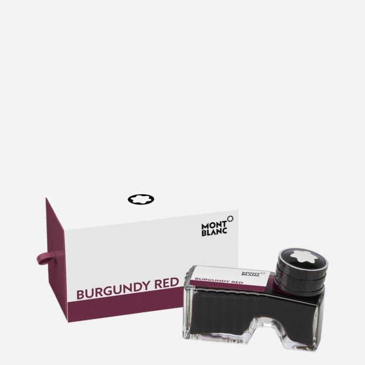 Montblanc Ink bottle 60 ml, burgundy red MB128188 - Kamal Watch Company