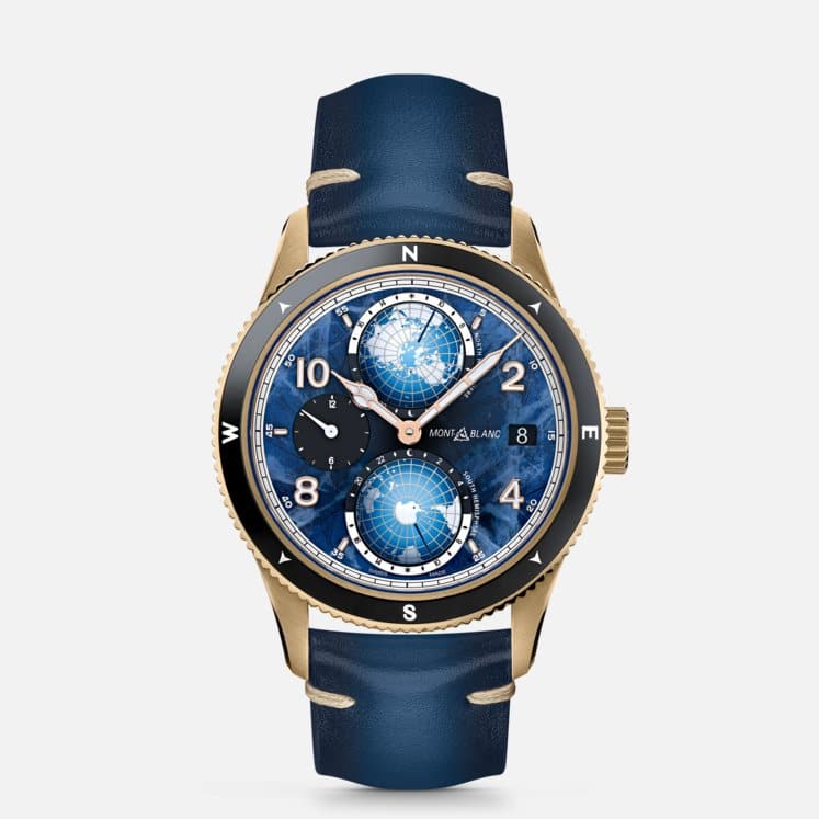 Montblanc 1858 Geosphere 0 Oxygen Limited Edition - 1786 pieces MB129415 - Kamal Watch Company