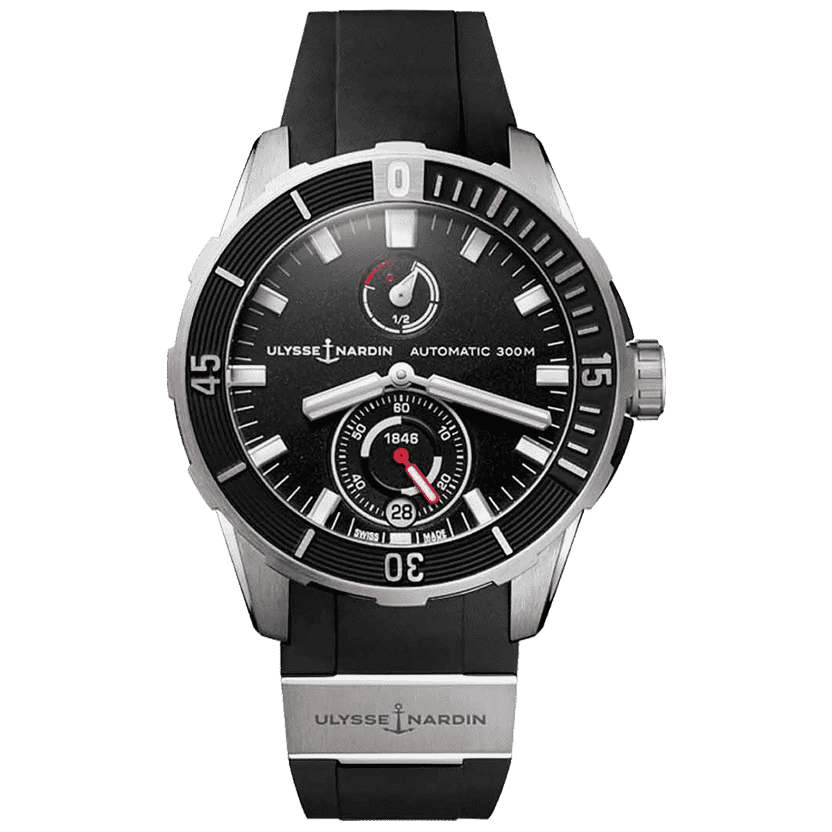 ULYSSE NARDIN diver Watch Diver Chronometer 1183-170-2A/3A - Kamal Watch Company